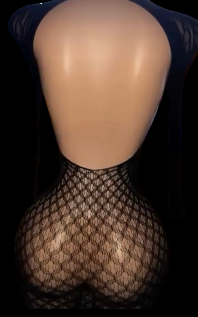 Backless Lace Dress